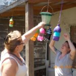 pop bottle bird feeders